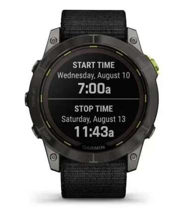 Garmin Enduro 2 3.56 cm (1.4") MIP 35 mm Digital 280 x 280 pixels Touchscreen Grey Wi-Fi GPS (satellite)