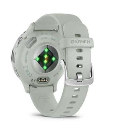 Garmin Venu 3S 3.05 cm (1.2") AMOLED 41 mm Digital 390 x 390 pixels Touchscreen Grey, Silver Wi-Fi GPS (satellite)