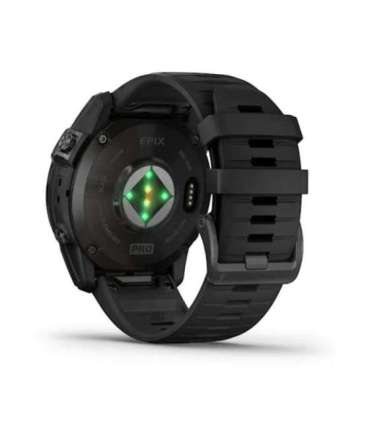 Garmin epix Pro (Gen 2) 3.56 cm (1.4") AMOLED 51 mm Digital 454 x 454 pixels Touchscreen Grey Wi-Fi GPS (satellite)