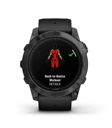 Garmin epix Pro (Gen 2) 3.56 cm (1.4") AMOLED 51 mm Digital 454 x 454 pixels Touchscreen Grey Wi-Fi GPS (satellite)