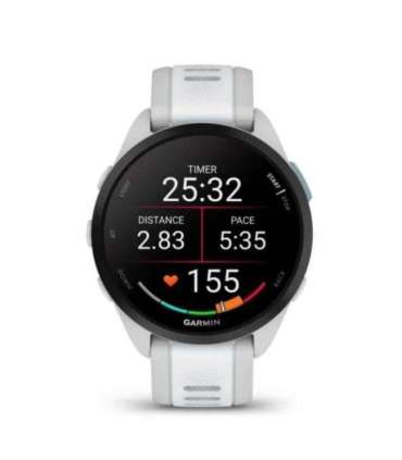 Garmin Forerunner 165 3.05 cm (1.2") AMOLED Digital 390 x 390 pixels Touchscreen Grey GPS (satellite)