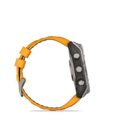 Garmin Fenix 8 3.56 cm (1.4") AMOLED 51 mm Digital 454 x 454 pixels Touchscreen Titanium Wi-Fi GPS (satellite)