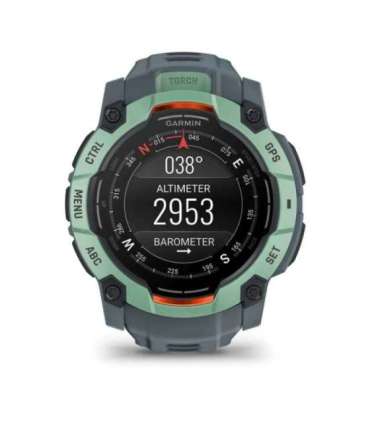 Garmin Instinct 3 AMOLED 3.3 cm (1.3") 50 mm Digital 416 x 416 pixels Touchscreen Green GPS (satellite)