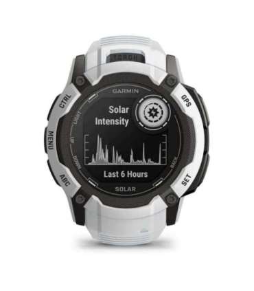 Garmin Instinct 2X Solar 2.79 cm (1.1") MIP 50 mm Digital 176 x 176 pixels Touchscreen White GPS (satellite)