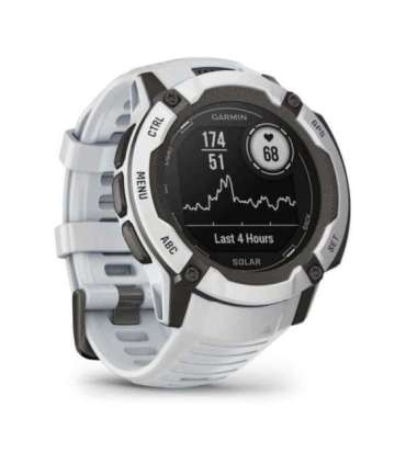 Garmin Instinct 2X Solar 2.79 cm (1.1") MIP 50 mm Digital 176 x 176 pixels Touchscreen White GPS (satellite)