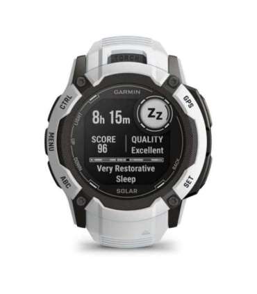 Garmin Instinct 2X Solar 2.79 cm (1.1") MIP 50 mm Digital 176 x 176 pixels Touchscreen White GPS (satellite)