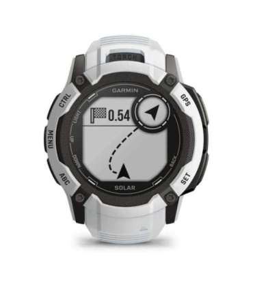 Garmin Instinct 2X Solar 2.79 cm (1.1") MIP 50 mm Digital 176 x 176 pixels Touchscreen White GPS (satellite)