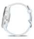 Garmin Venu 3 3.56 cm (1.4") AMOLED 45 mm Digital 454 x 454 pixels Touchscreen Silver, White Wi-Fi GPS (satellite)