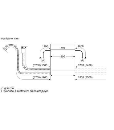 Built-in dishwasher BOSCH SMV4HVX07E