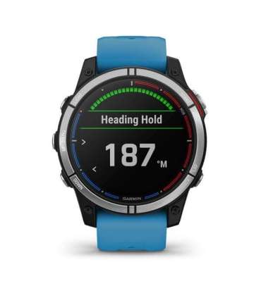 Garmin quatix 7 3.3 cm (1.3") MIP 47 mm Digital 260 x 260 pixels Touchscreen Blue Wi-Fi GPS (satellite)