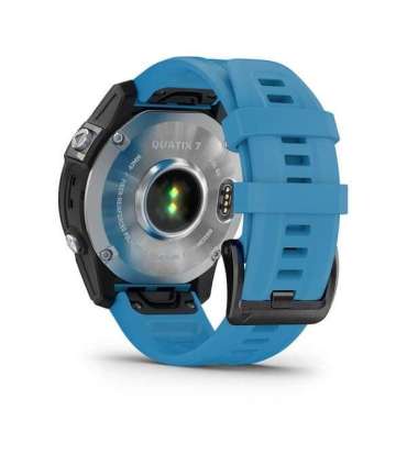 Garmin quatix 7 3.3 cm (1.3") MIP 47 mm Digital 260 x 260 pixels Touchscreen Blue Wi-Fi GPS (satellite)