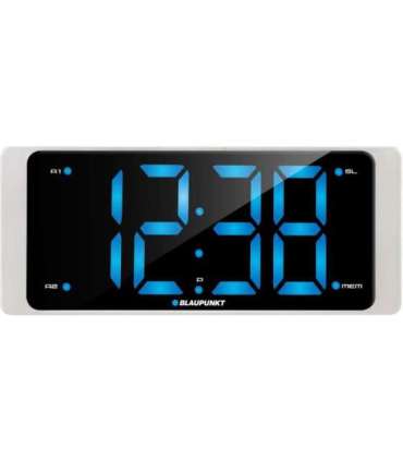 Blaupunkt CR16WH alarm clock Digital alarm clock Black, White