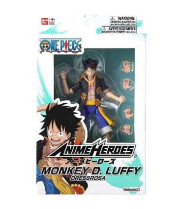 ANIME HEROES ONE PIECE - MONKEY D. LUFFY DRESSROSA