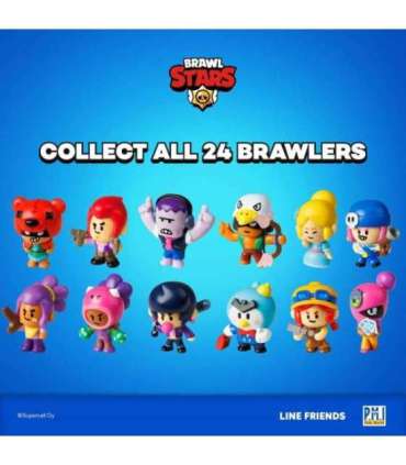 BRAWL STARS S1 FIGURES - 8 PACK DELUXE BOX VER.C