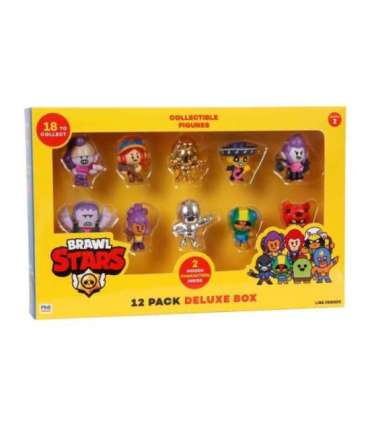 BRAWL STARS S2 FIGURES -12 PACK DELUXE BOX