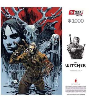 Puzzle Good Loot Comic Book - The Witcher: House of Glass 1000 pc(s)