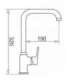 KITCHEN TAP PYRAMIS SILVIO BEIGE SAND014
