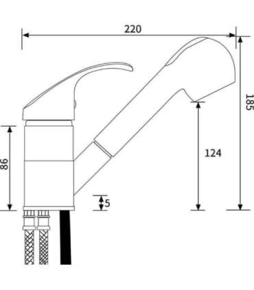 PYRAMIS FIDO Vanilla mixer