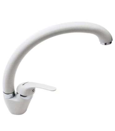 PYRAMIS OSSIA granite faucet polar white