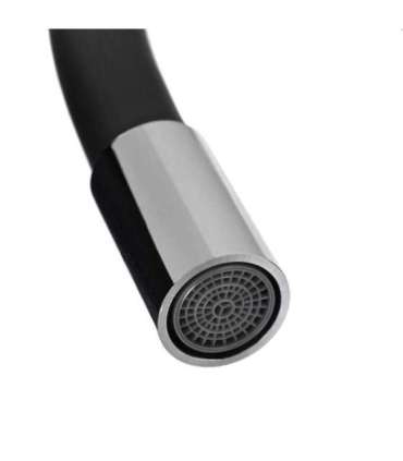 PYRAMIS 090919638 kitchen faucet Black, Chrome