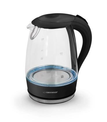 Esperanza EKK011K Electric kettle 1.7 L Black, Multicolor 2200 W