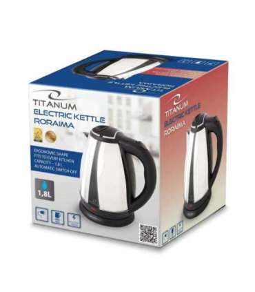 Titanum TKK102S Electric kettle 1.8L 1800W Silver