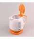 Feel-Maestro MR012 orange electric kettle 1 L 1100 W Orange, White