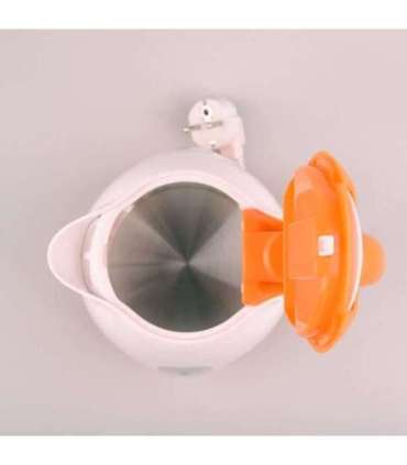 Feel-Maestro MR012 orange electric kettle 1 L 1100 W Orange, White