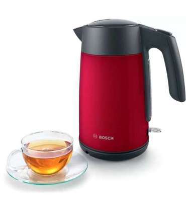Electric kettle Bosch TWK 7L464, 2400 W, 1.7 l Red