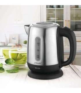 MAESTRO MR-027 electric kettle 1.2 L 1630 W Steel, Black