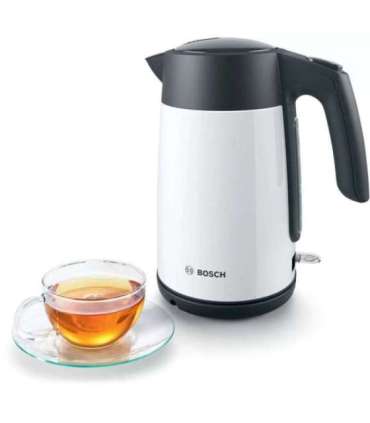 Electric kettle Bosch TWK 7L461, 2400 W, 1.7 l White