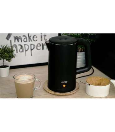 MPM cordless kettle MCZ-105/C, black, 1.7 l