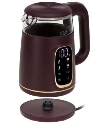 ADLER AD 1305 burgundy electric kettle