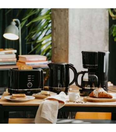 ADLER 1385B BLACK WHITE ELECTRIC KETTLE