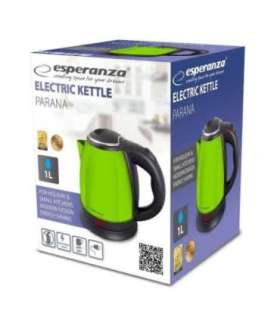 Esperanza EKK128G Electric kettle Parana 1 L, Green 1350 W