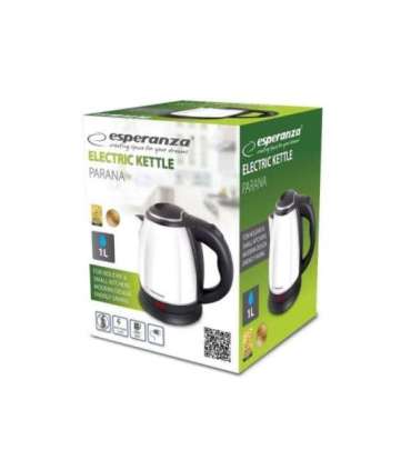 Esperanza EKK128W Electric kettle 1 L Black,White 1350 W