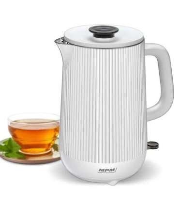 MPM MCZ-115 electric kettle 1.5 L 1800 W White