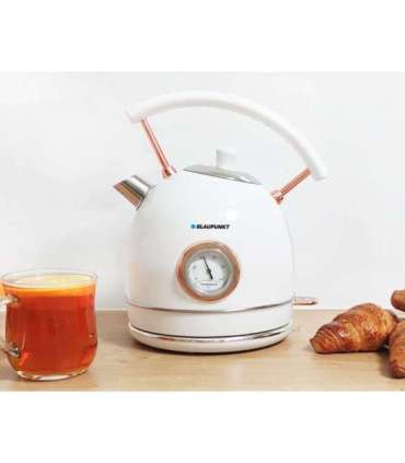 Electric kettle Blaupunkt EKS802WH, 1,8L, 3000 W, White