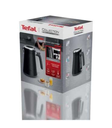 Tefal Collection KI6668E0 electric kettle 1.7 L 2400 W Black