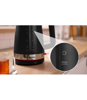 Bosch TWK4M223 electric kettle 1.7 L 2400 W Black