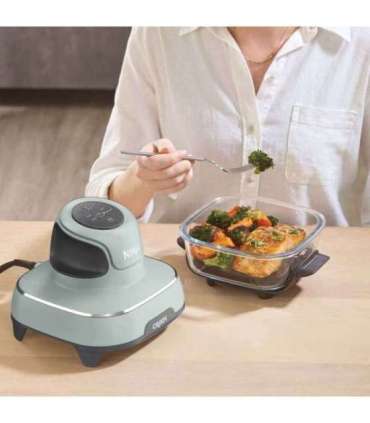 Ninja CRISPi Single 3.8 L 1700 W Hot air fryer Green, Grey, Transparent