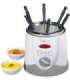 Clatronic FFR 2916 Single 1 L Stand-alone 900 W Deep fryer Grey, White
