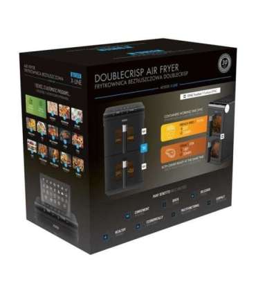 Noveen DoubleCrisp AF5050 X-LINE Fat-free deep fat fryer 1700 W Black