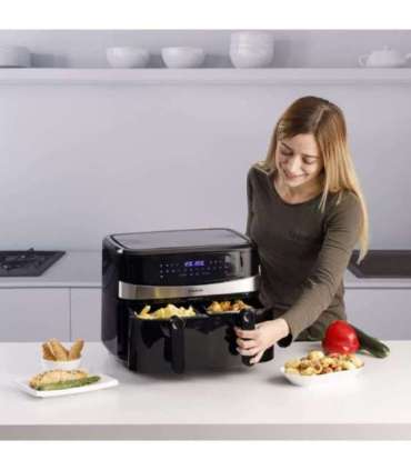 Taurus Air Fry Digital Duo Double 9 L 2200 W Hot air fryer Black