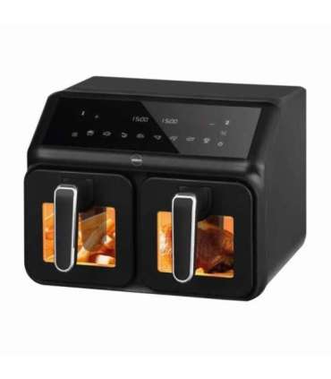 Double fat-free fryer, 2200 W, capacity 8 l, LED display