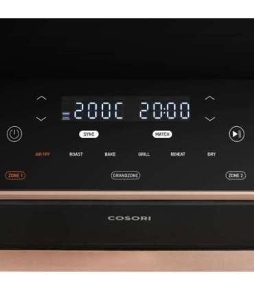 Cosori Dual Blaze TwinFry Air Fryer Hot air fryer 10 litres Black