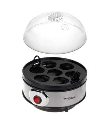 GreenBlue automatic egg cooker, 400W power, up to 7 eggs, measuring cup, 220-240V~, 50 Hz, GB572