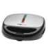 Clatronic ST/WA 3670 sandwich maker 800 W Black, Stainless steel