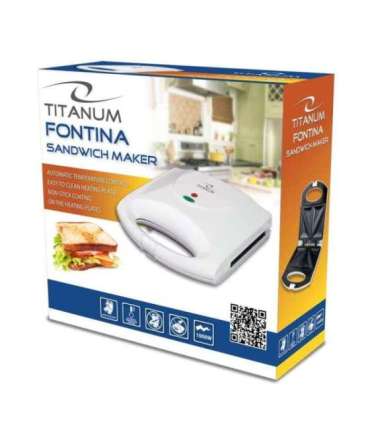TITANUM TKT006W sandwich maker 1000 W White