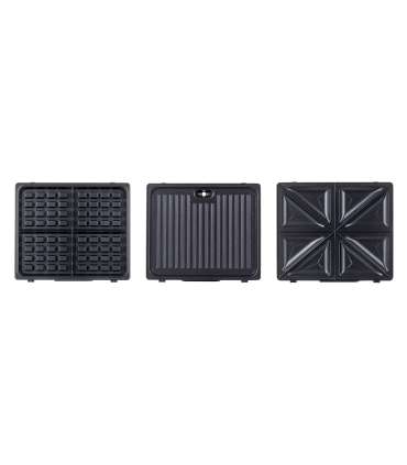 Toaster Ravanson OP-7050 Black, Silver 1200 W